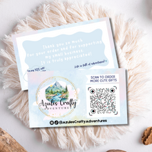 Load image into Gallery viewer, Custom Thank You Cards