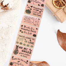 Load image into Gallery viewer, Pink Fall Thermal Stickers