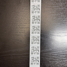 Load image into Gallery viewer, Custom QR Code Thermal Labels | 1” Square | Perfect for Small Businesses