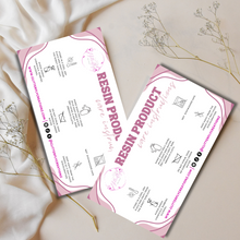 Load image into Gallery viewer, Resin Product Care Instructions