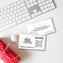 Load image into Gallery viewer, Custom Thank You Cards