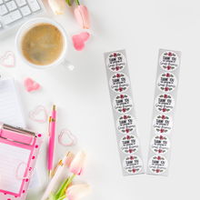 Load image into Gallery viewer, Thank You for Supporting My Small Business Stickers – Round Vinyl Packaging Stickers (1.5" & 2") – Set of 48