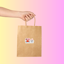 Load image into Gallery viewer, Set of 40 Cute Gnome Packaging Stickers – "If You're Happy & You Gnome It" – Perfect for Small Business Branding & Unboxing Joy