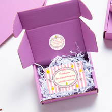 Load image into Gallery viewer, Lemon Coquette Thank You Cards – Small Business Packaging Inserts (Set of 25, 50, or 100)