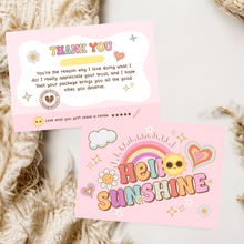 Load image into Gallery viewer, Hello Sunshine Thank You Card