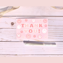 Load image into Gallery viewer, Pink Smiley Face Insert Cards