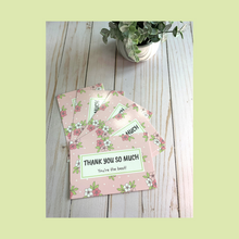 Load image into Gallery viewer, Sweet Floral You're The Best Insert Cards