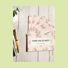 Load image into Gallery viewer, Sweet Floral You're The Best Insert Cards
