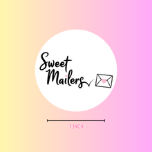 Load image into Gallery viewer, Personalized 1 Inch Round Business Logo Stickers | Custom Logo Stickers for Small Business Packaging
