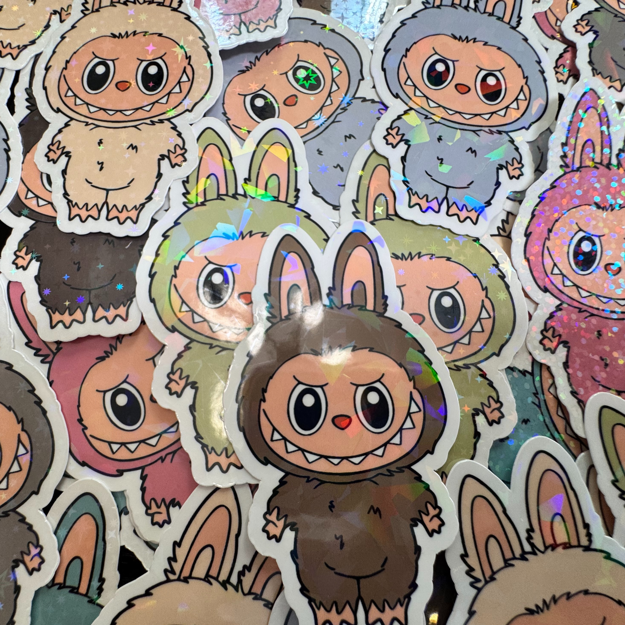 BUBU❗️ Labubu Monster Stickers – 12CT or 24CT Sticker Pack – Sweet