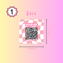 Load image into Gallery viewer, Enamel Pin &amp; Charm Backing Cards | Custom Display Cards for Small Business Packaging
