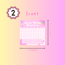 Load image into Gallery viewer, Enamel Pin &amp; Charm Backing Cards | Custom Display Cards for Small Business Packaging
