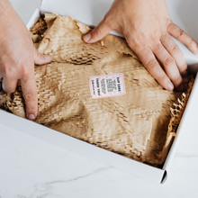 Load image into Gallery viewer, Glass Cup Care Cards for Small Business Packaging
