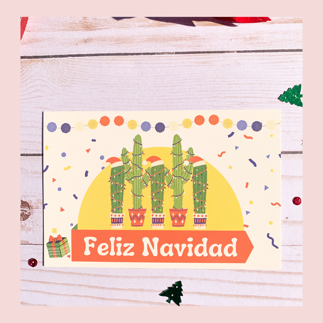 Feliz Navidad Thank You Cards