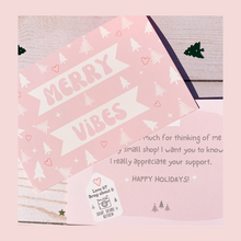 Load image into Gallery viewer, Merry Vibes Thank You Cards
