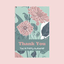 Load image into Gallery viewer, Zinnia Thank You Cards
